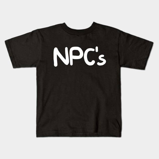 NPC Kids T-Shirt by NomiCrafts